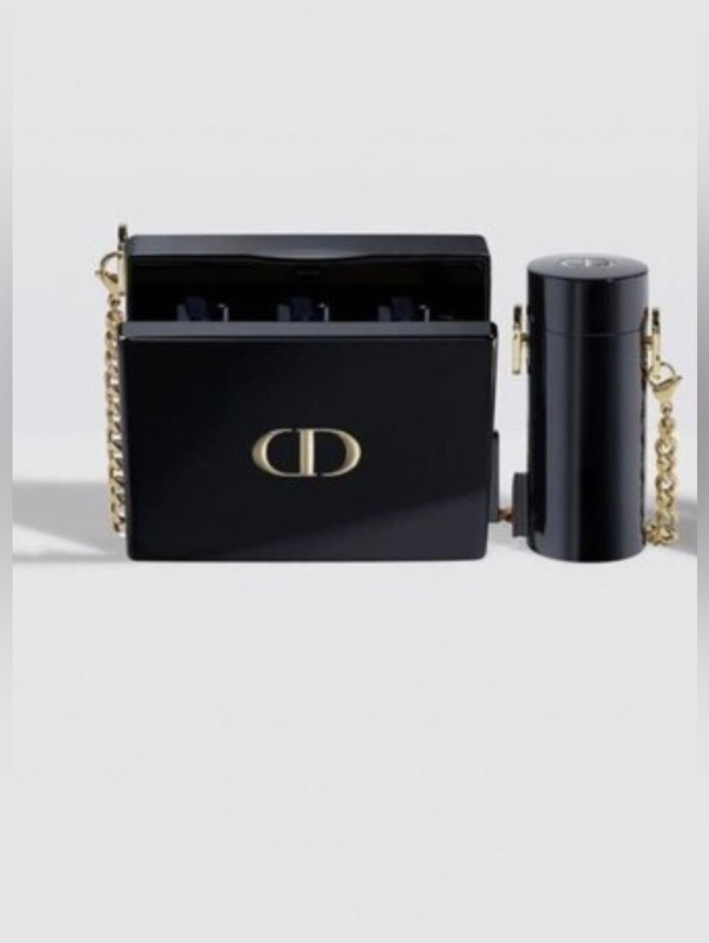 Dior Rouge Dior Minaudière Limited Edition Clutch and Lipstick Holder Set New